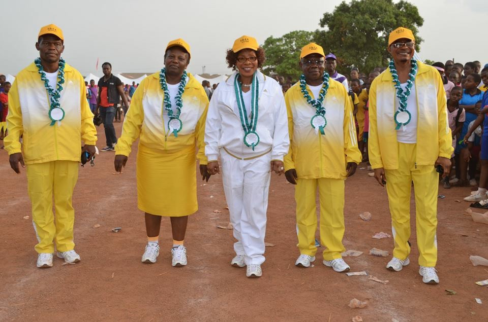 Principal: Elder Uko, Mrs Giginna and 2 other staff  members